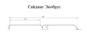 Чертеж сайдинга