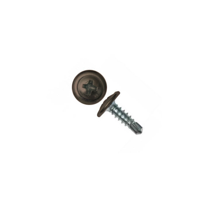 Саморез ПШС 4,2х13 (1000шт) шлиц PH2 RAL 8025