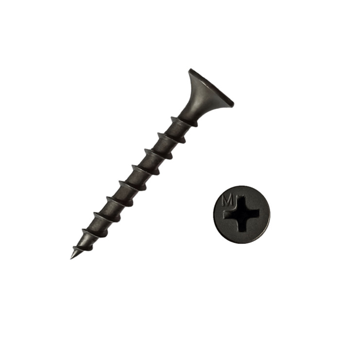 Саморез ГКД Daxmer Premium 4,2х75 (100шт) шлиц PH2, фосфатированный